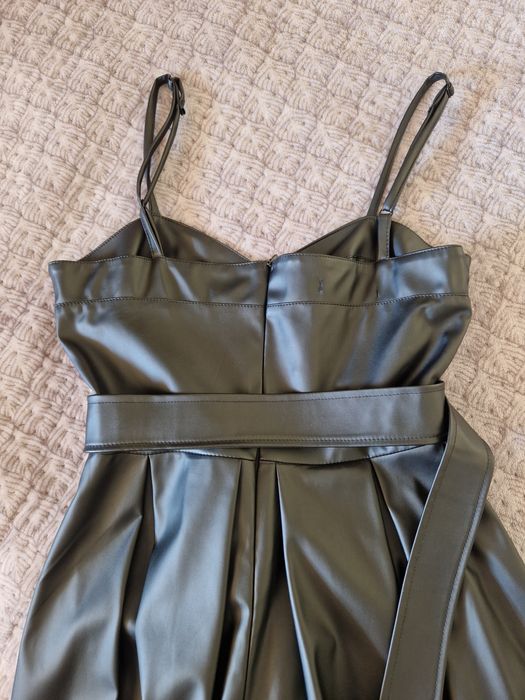 Продам кожаное платье