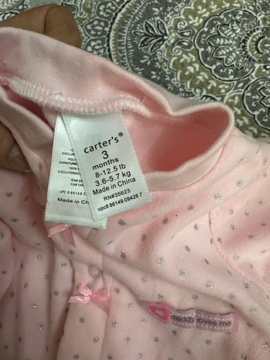 Комбинезон Carter’s, состояние новое, подходит до 3 месяцев, цена 80 т