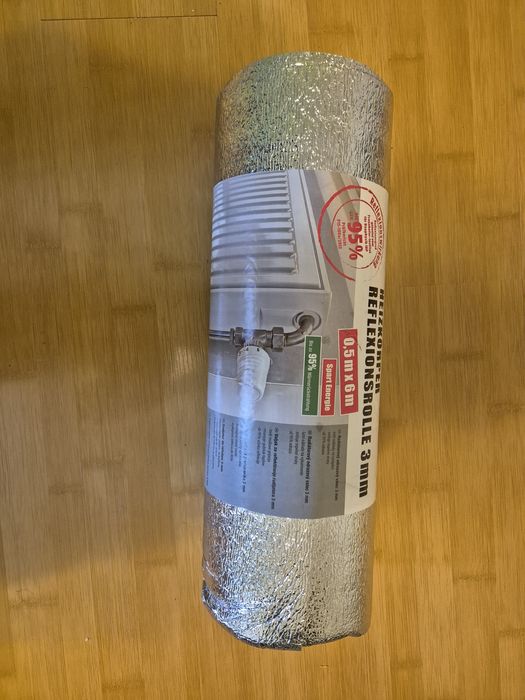 Folie reflectorizanta pentru radiator / calorifer