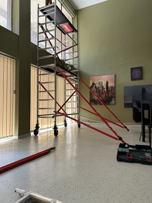 Inchiriez Schela Aluminiu Roti Modulara Mobila - Schela Fatada - Scara