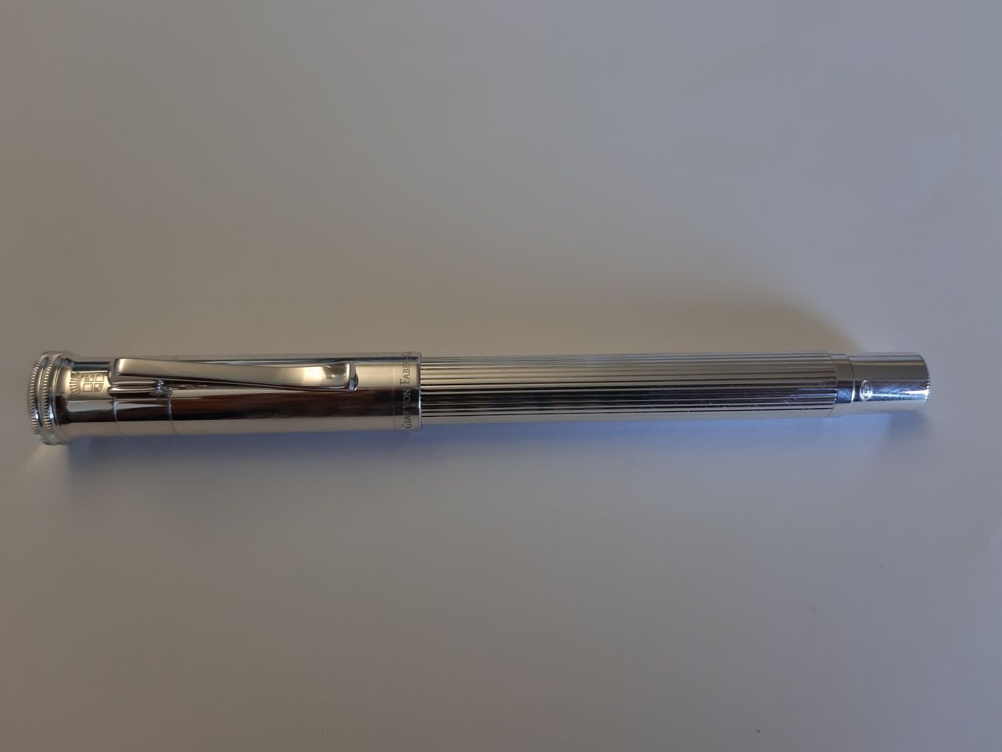 Stilou Graf von Faber-Castell Fountain pen Classic Sterling Silver