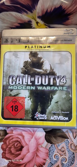 Call Of Duty 4 Modern Warfare PS3 Немска версия