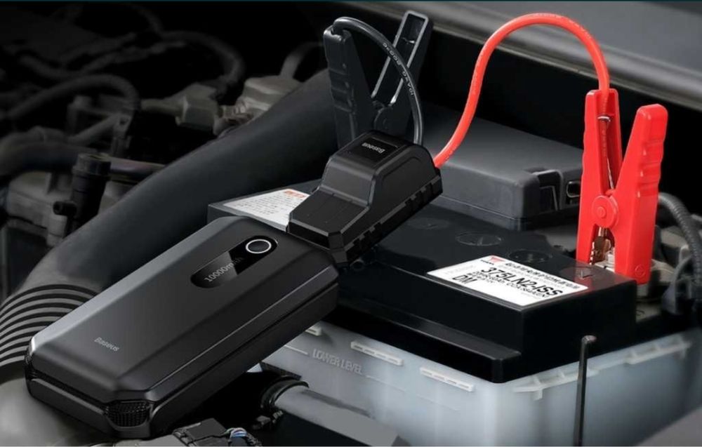 Baseus Стартер (Пусковое устройство для авто)Car Jump (10000mAh,1000A)