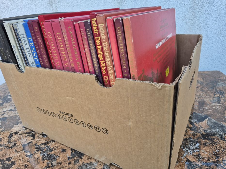 Vând Lot 200 Discuri Vinil colectia Deutsche Grammophon muzica clasica