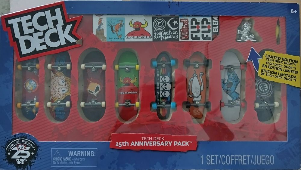 Tech Deck - 25th Anniversary Pack - nou, sigilat