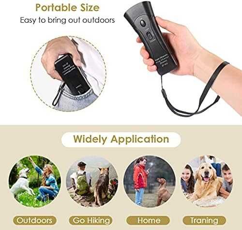 Новo ултразвуково устройство против лаене за обучение куче Дресировка