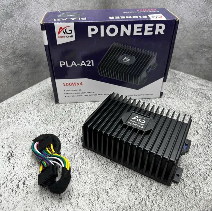 Усилитель для магнитолы Андройд Pioner