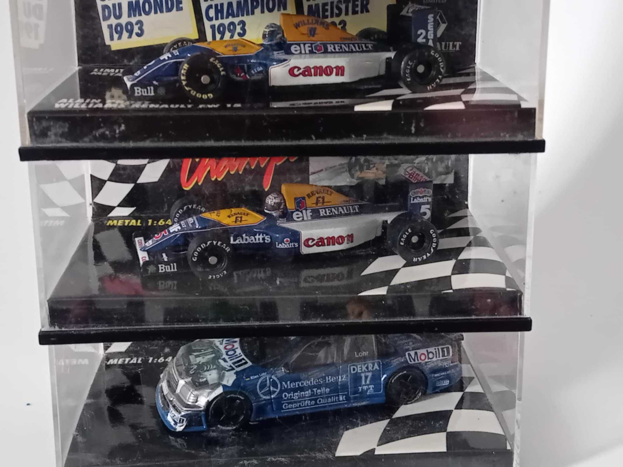 Opel Calibra,Mercedes, F1, Formula1,1:64 Microchamps, Minichamps,Spark
