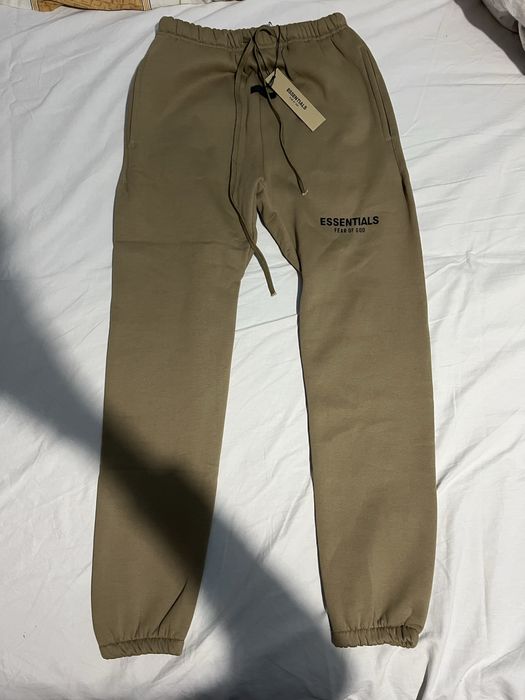 Pantaloni de trening essentials cream