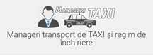 Atestat manager in regim inchiriere pt Ridesharing