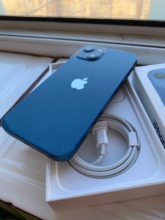iPhone 13 ca NOU 128 GB Blue Albastru Liber RARITATE Poze !