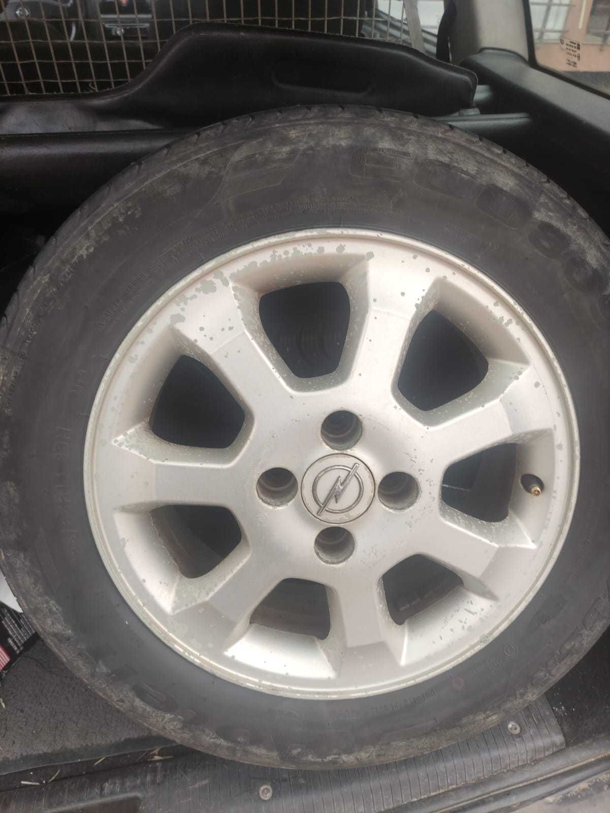 Cauciucuri vara + jante opel