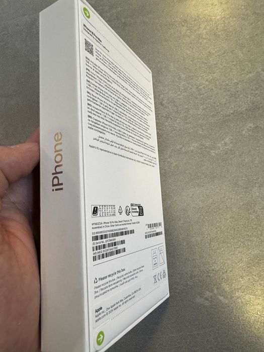 iPhone 16 Pro Max 1Tb nou sigilat