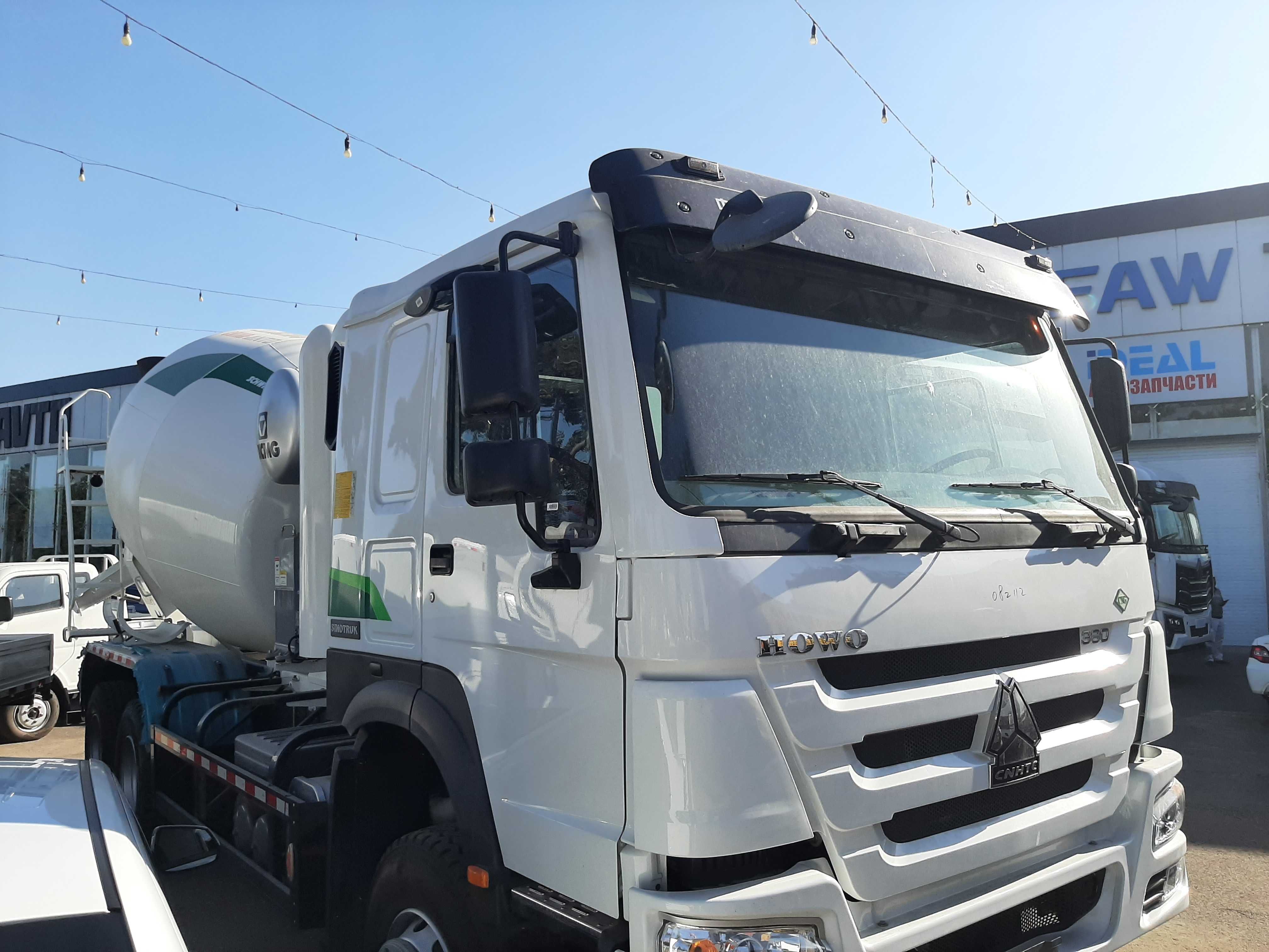 Автобетоносмеситель Sinotruk Howo-7 6x4 CNG 10 куб.м (на метане)