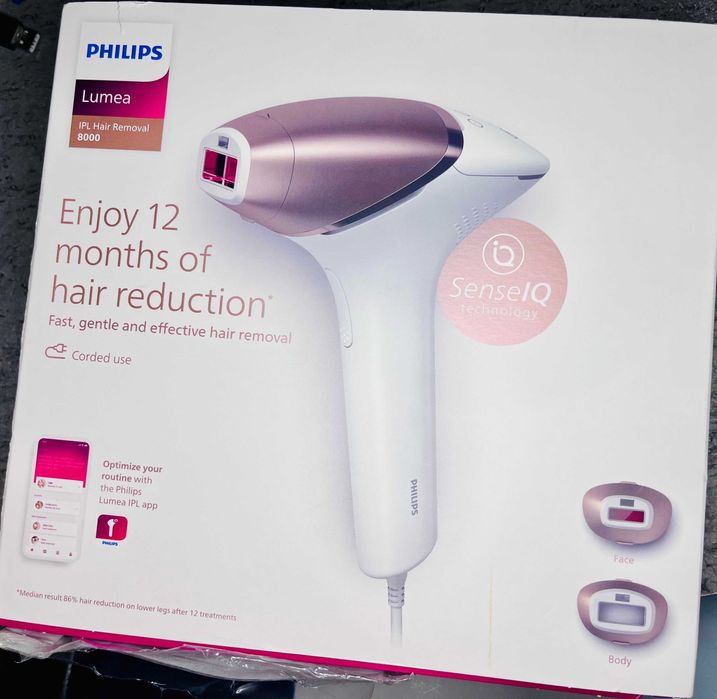 Vand Epilator nou, garantie Altex, IPL Philips Lumea BRI945, 450.000