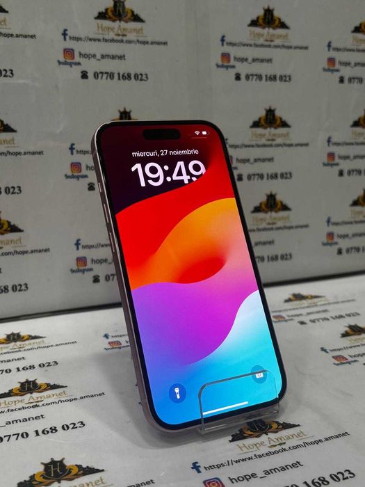 Hope Amanet P7 Iphone 15 Pink