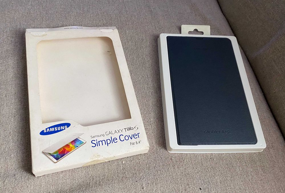Husă originală Samsung Simple Cover Galaxy Tab S 8.4, nouă cu cutie