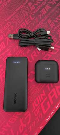 Casti Wireless SilverCrest  + Baterie externă de 5000 mAh Tronic Lidl.