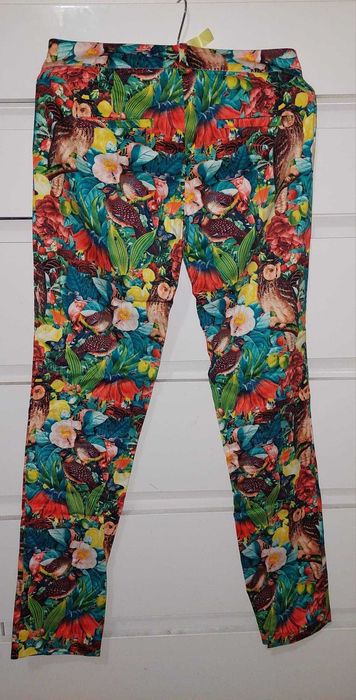 Pantaloni viu colorati inpuff