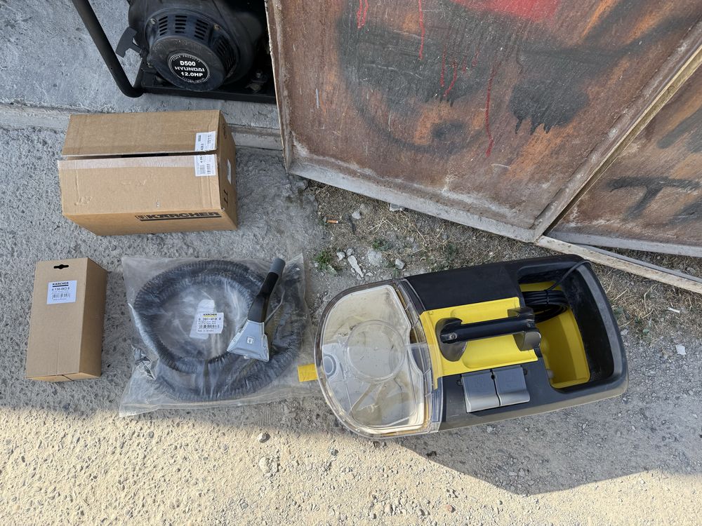 * Karcher Puzzi 100 оригинал Италия с большим 2 крыльчаточным мотором!