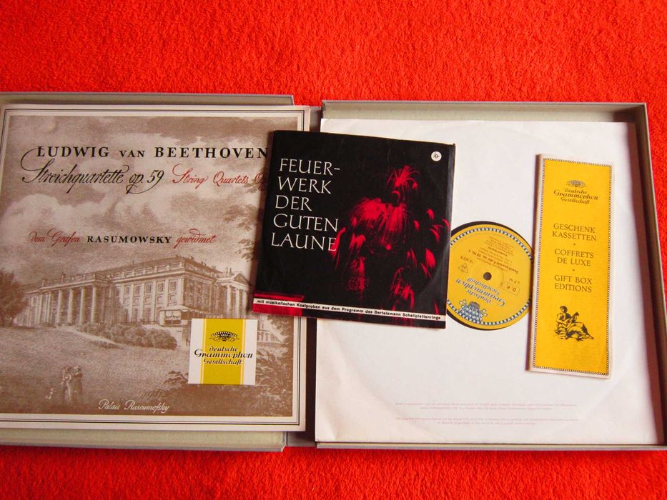 cadu rar Koeckert Quartett Cvartete Coarde Beethoven Germany1957