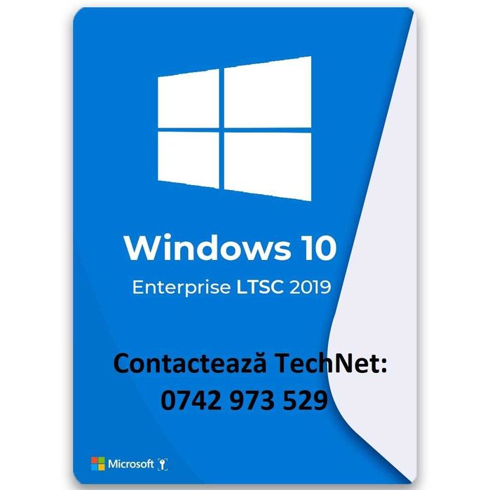 DVD sau stick Windows 10 Enterprise LTSC cu licenta originala RETAIL