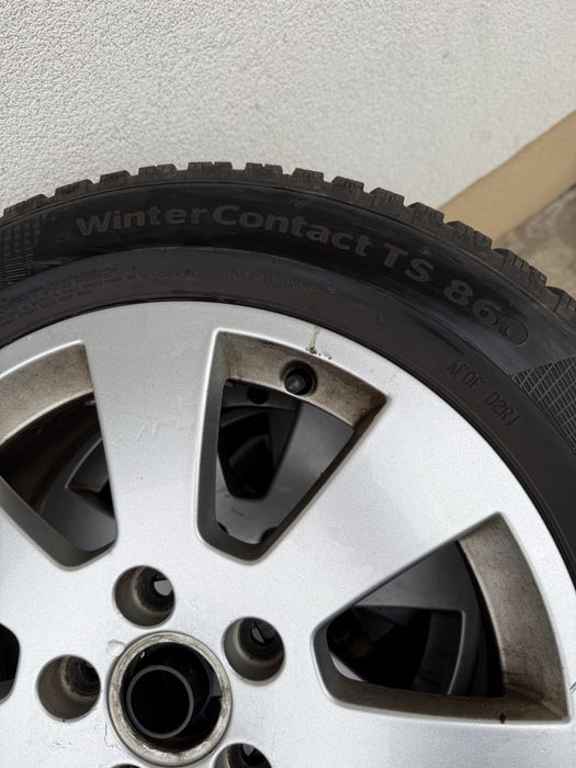 Vand Jante Audi originale + Cauciucuri de iarnă Continental 205/55/R16