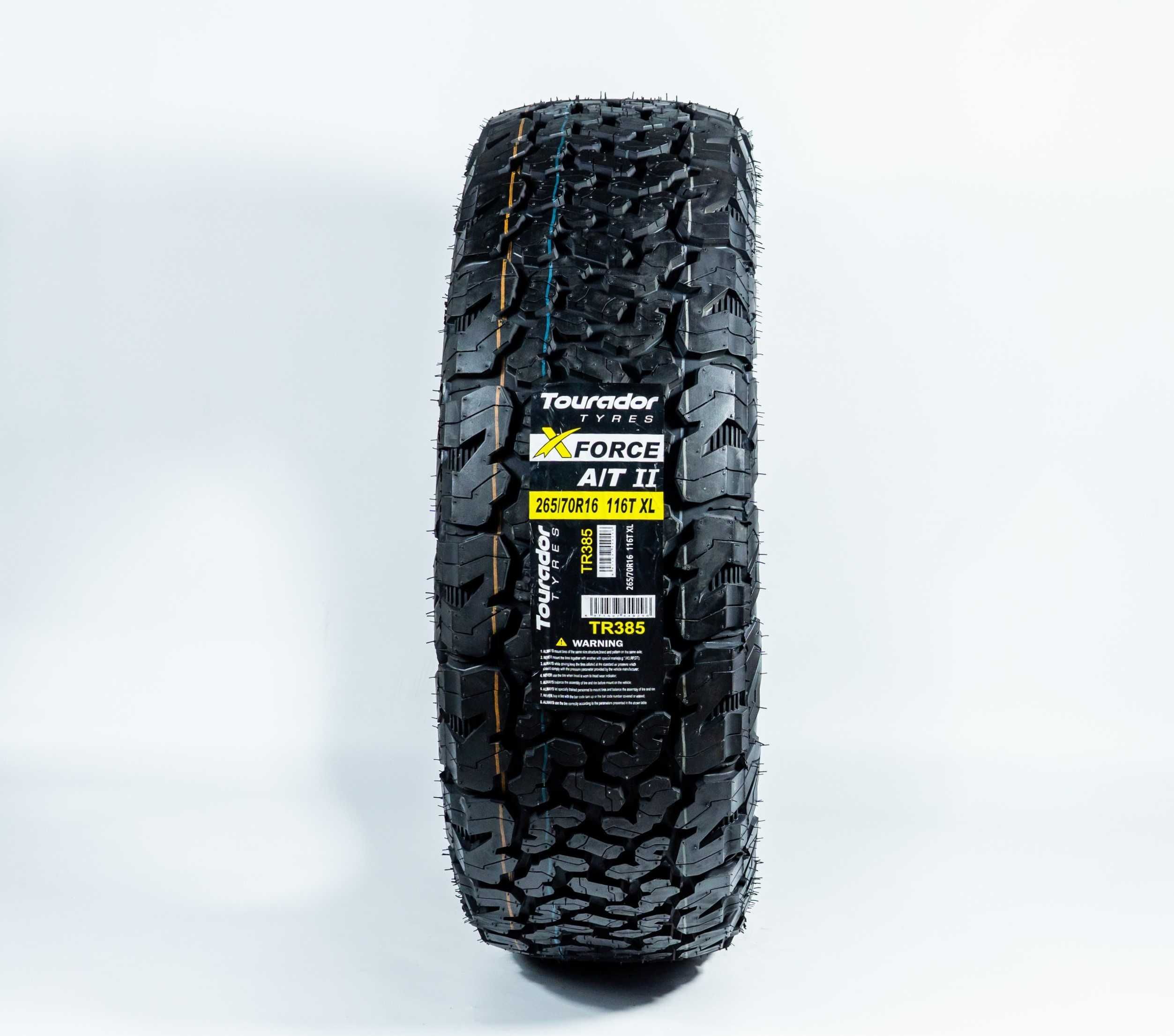 265/70R16   116T  — Tourador X FORCE A/T-II