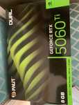 Продам RTX 5060Ti 8GB Palit Dual
