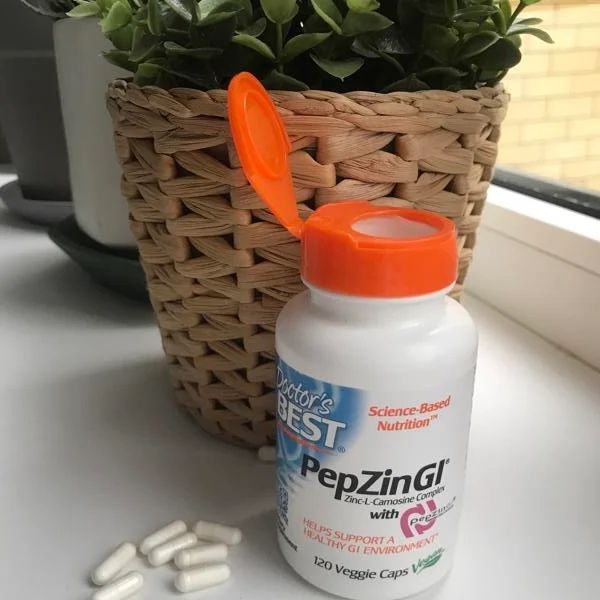 Doctor’s Best PepZin GI, Zinc L-Carnosine 120 капсул