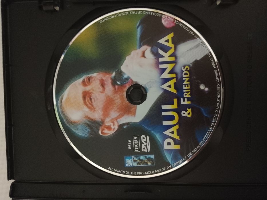 Dvd Paul Anka &Friends de Colectie
