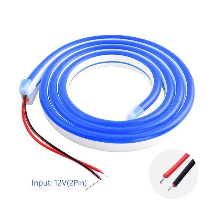 LED диодна лента 5 метра син червен бял