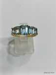 Vind Inel din aur 10kt cu topaz natural