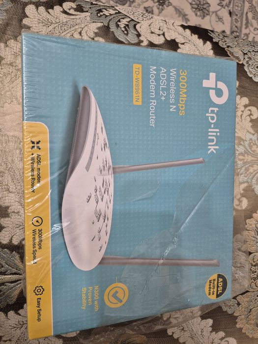 TP-Link Wi-Fi роутер + модем 300 Мбит/с | Новый в упаковке