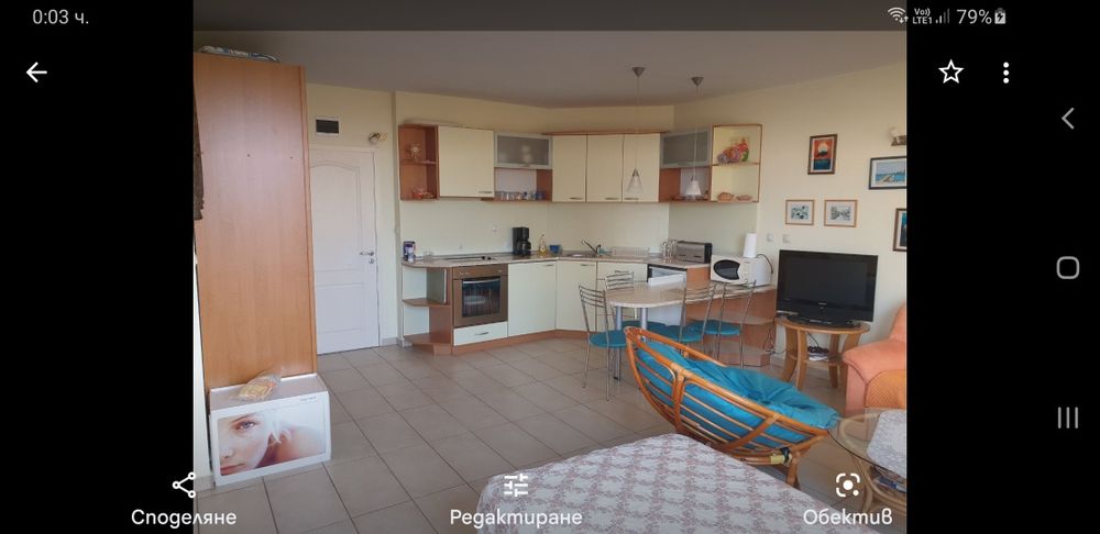 Студио в центъра на Сл.бряг