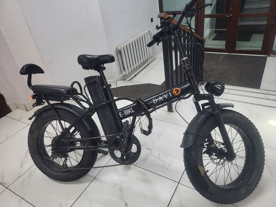 Электровелосипед электро велосипед Леопард на типе байка 1000w на ходу