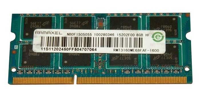Memorie Laptop Ramaxel 8GB 1600 Mhz PC3 1.5V RMT3160ME68FAF