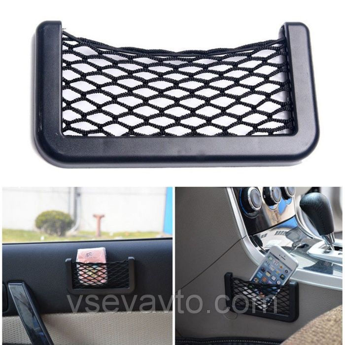 Карман сетка на скотче в салон