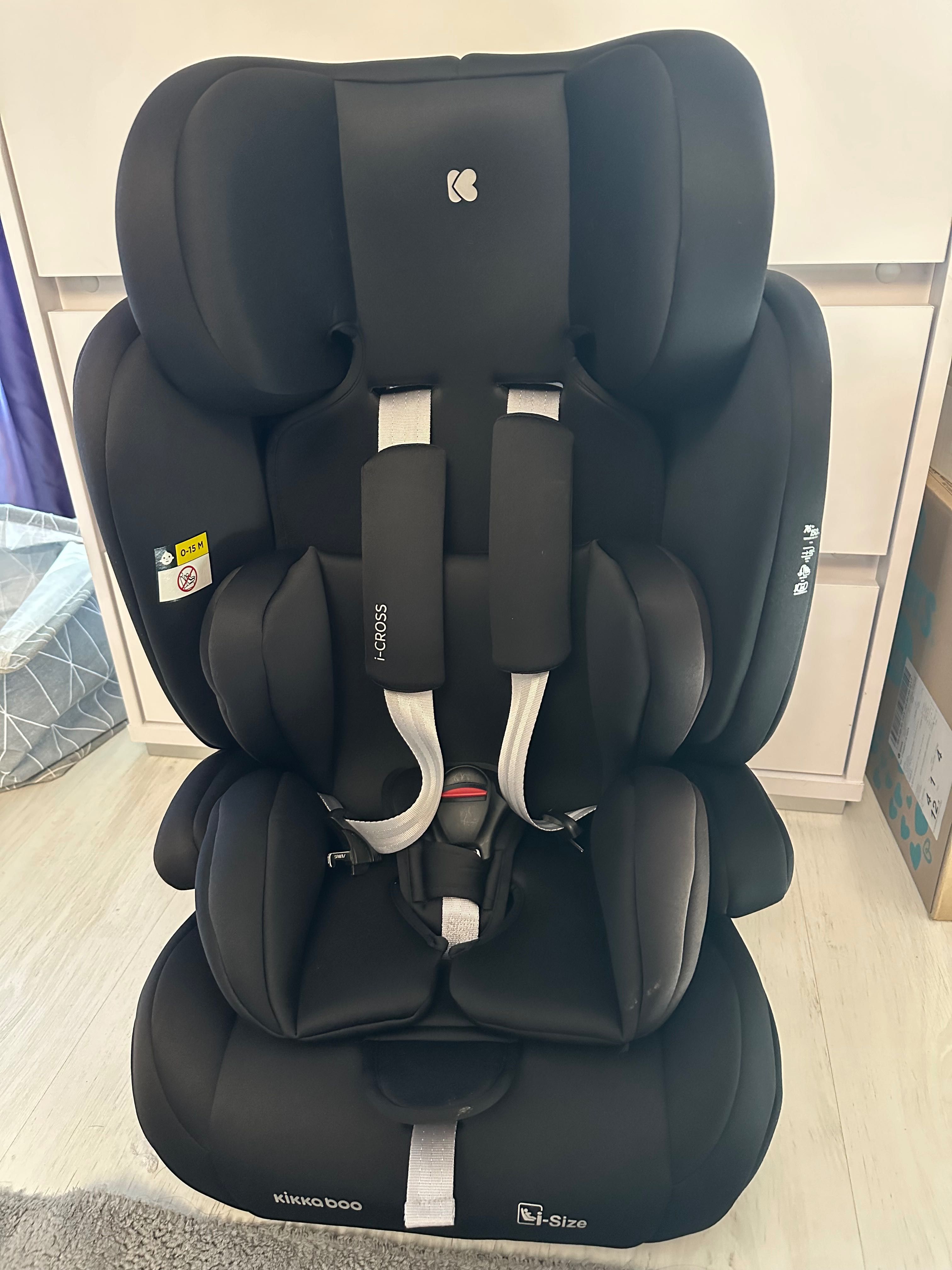 Столче за Кола Kikka Boo I-size I-cross Isofix 76-150см