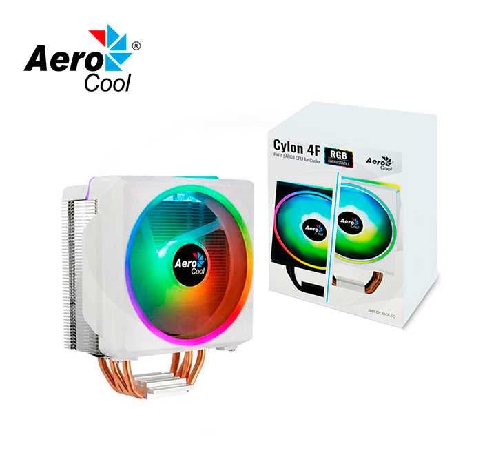 Новый Кулер для процессора Aerocool Cylon 4F WH ARGB PWM 4P