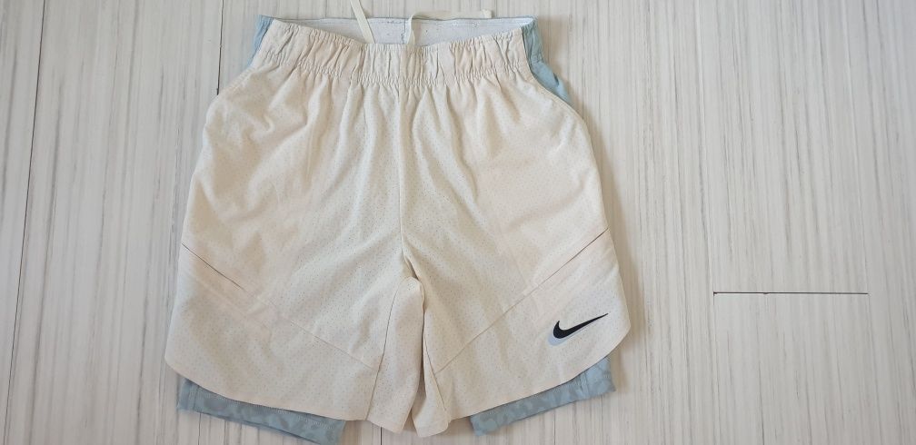 Nike Court  Dri - Fit Stretch Short 2 in 1  S ОРИГИНАЛ! Мъжки Къси Пан