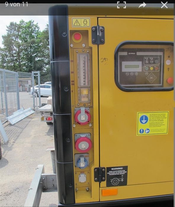 Inchiriere generator electric 50 kW.