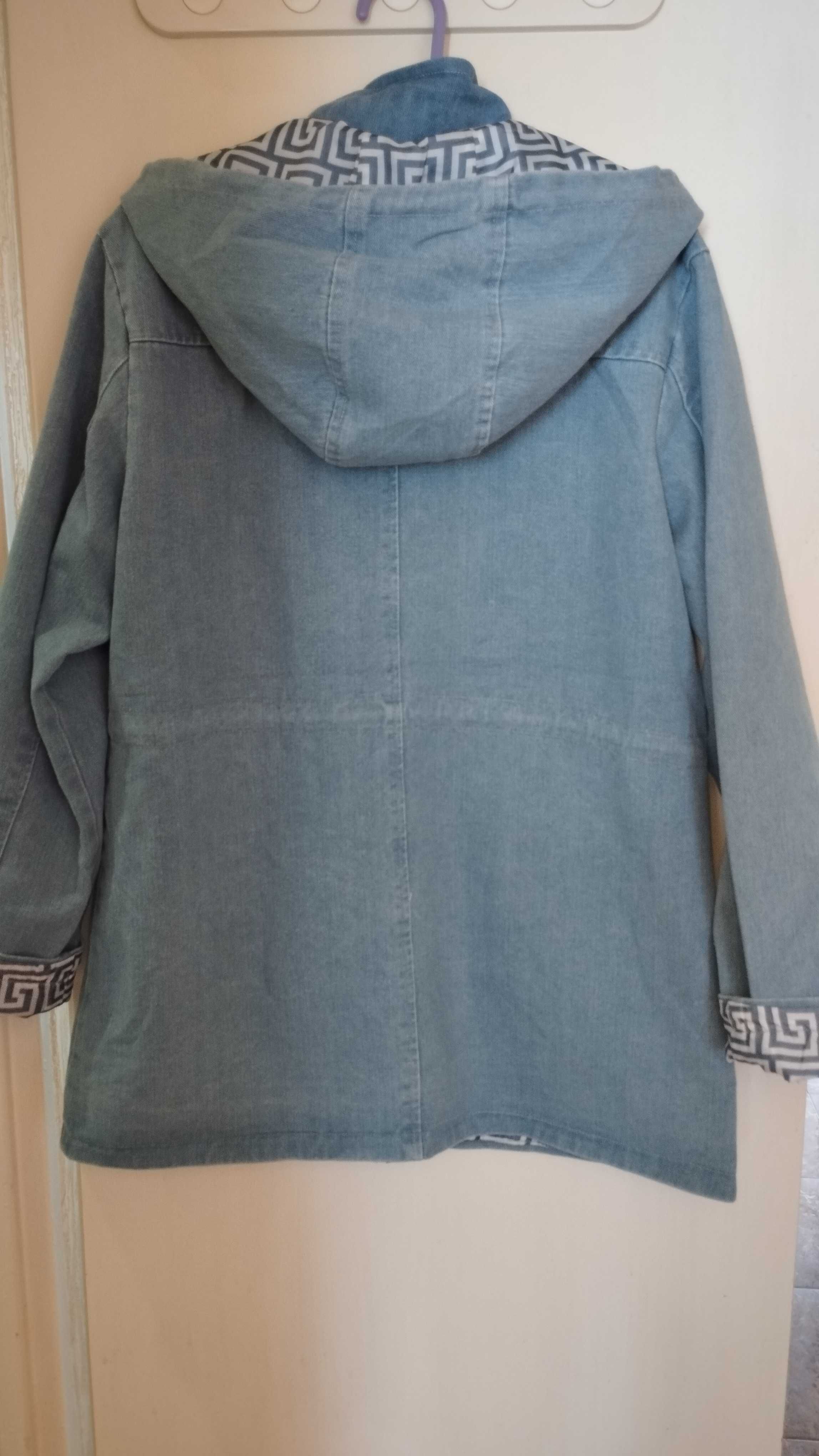 Дамско дънково яке, XL - 2 XL