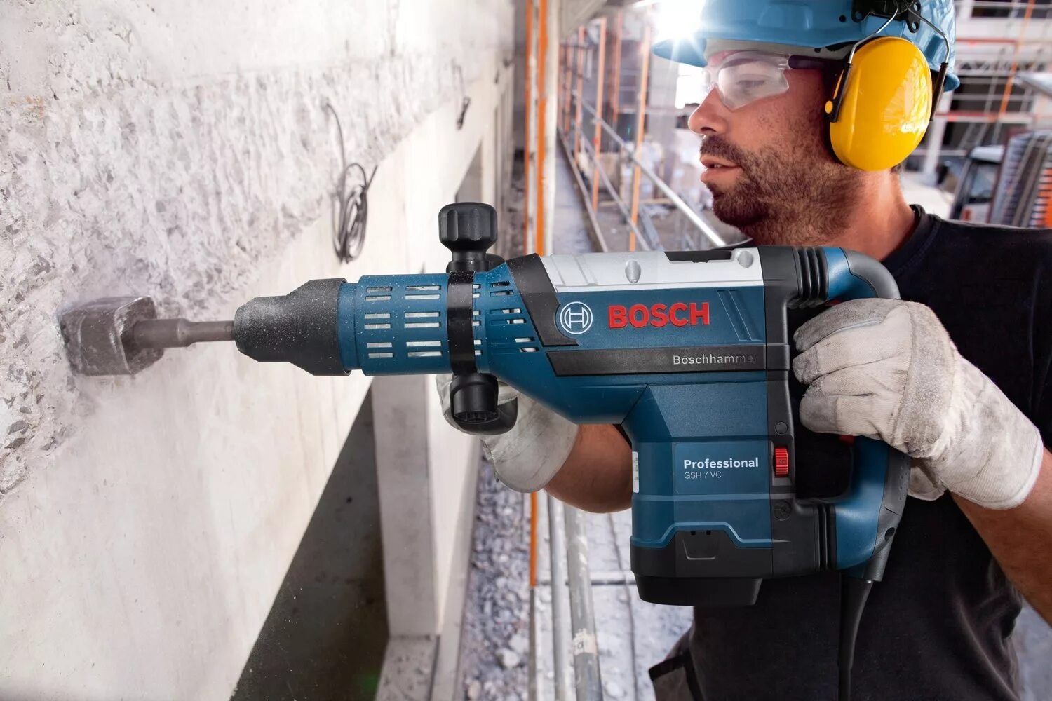 Перфоратор BOSCH GBH 8-45 DV, 1500 Вт