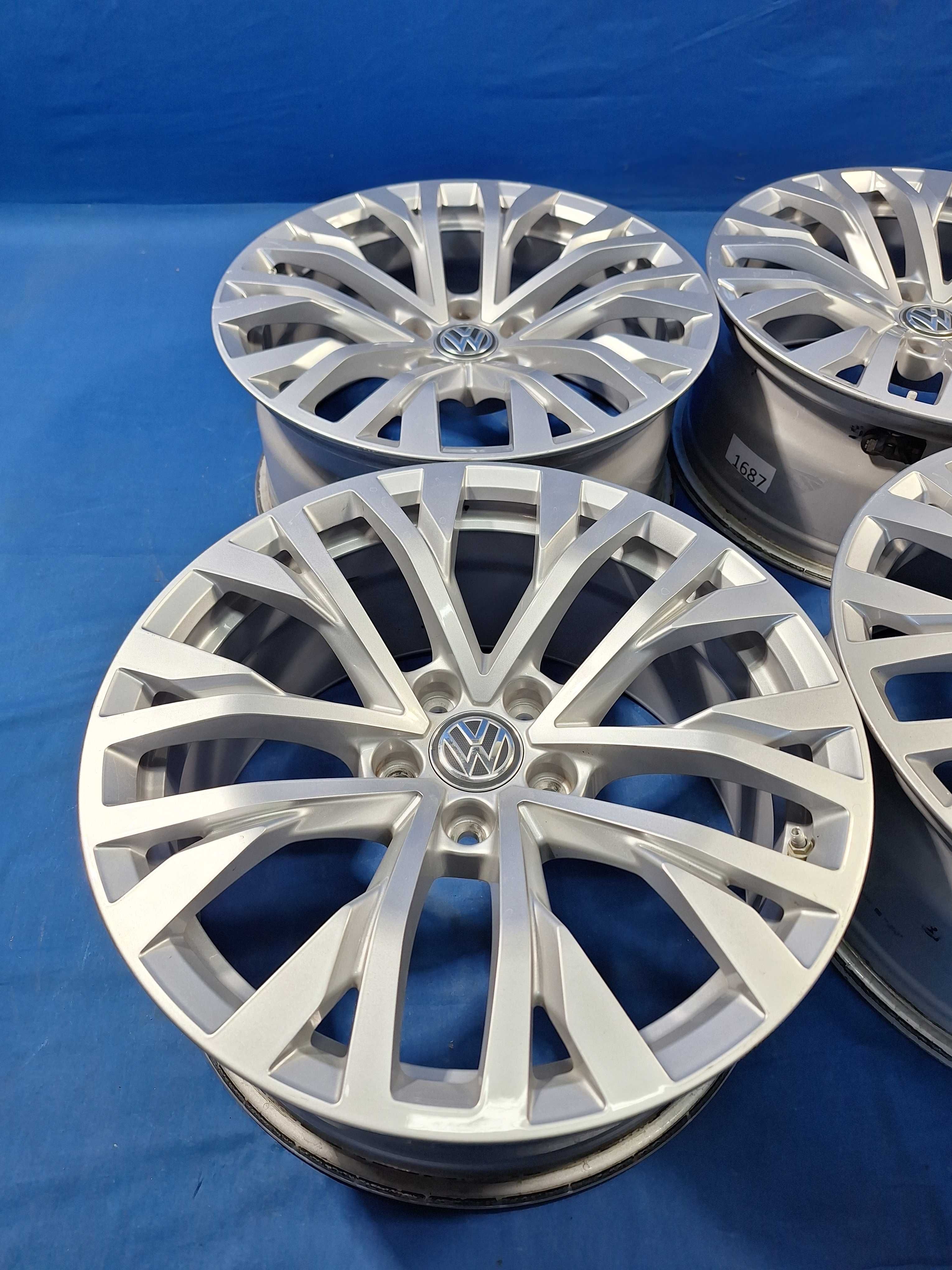Jante Aliaj 5x112 18” OEM VW Touareg CR / AUDI Q7 - 8J ET 25 Senzori