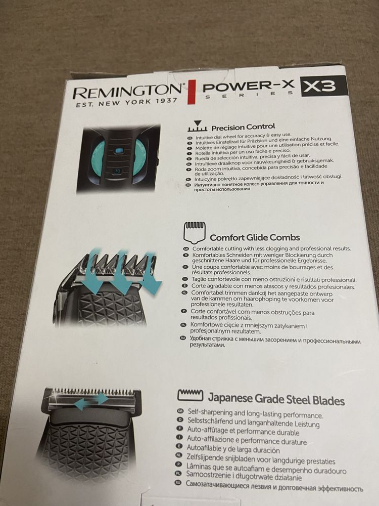 Aparat de tuns Remington Power X3  HC3000 nou la cutie
