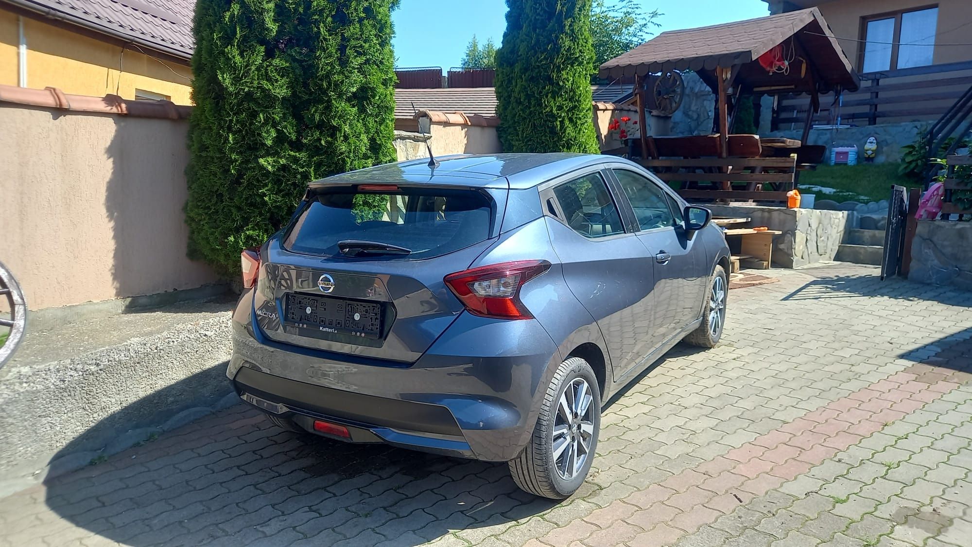 Nissan micra K14,foarte usor avariat, lovit, 2018, km 8500