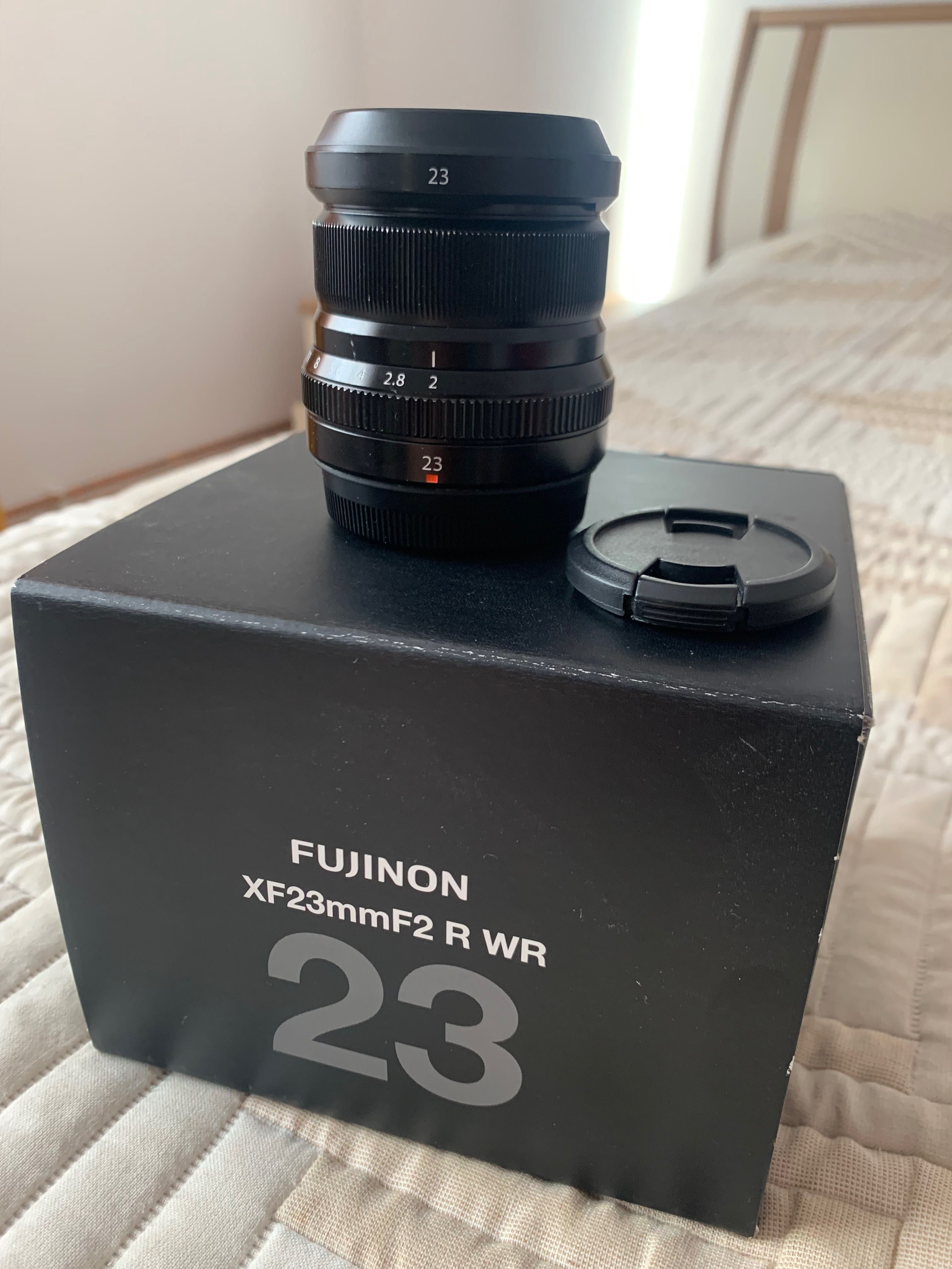 Fujifilm fujinon 23mm f2 obiectiv fuji