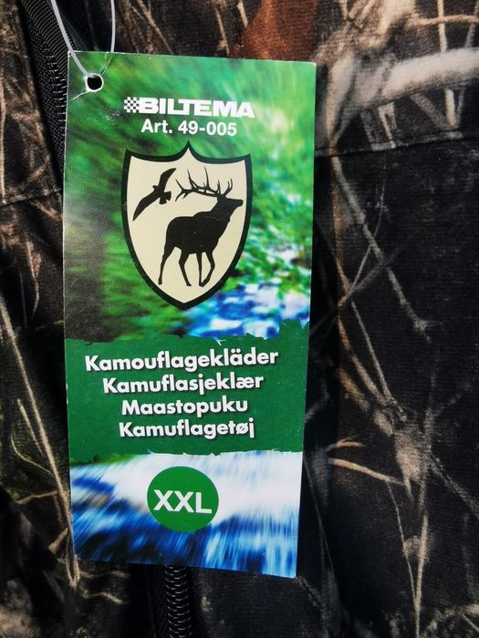 Costum set vânătoare Biltema Suedia XXL bărbați, Camouflage