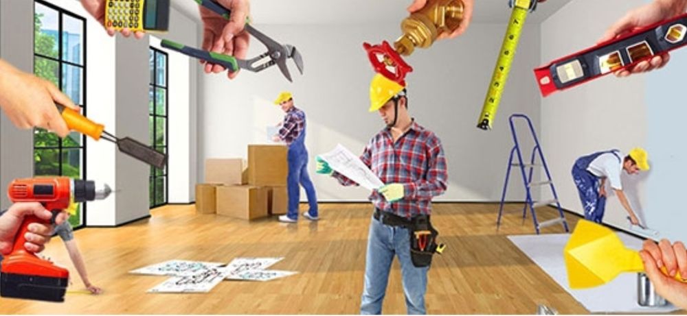 Ремонт квартиры, Мелко срочный ремонт, Строительные работы